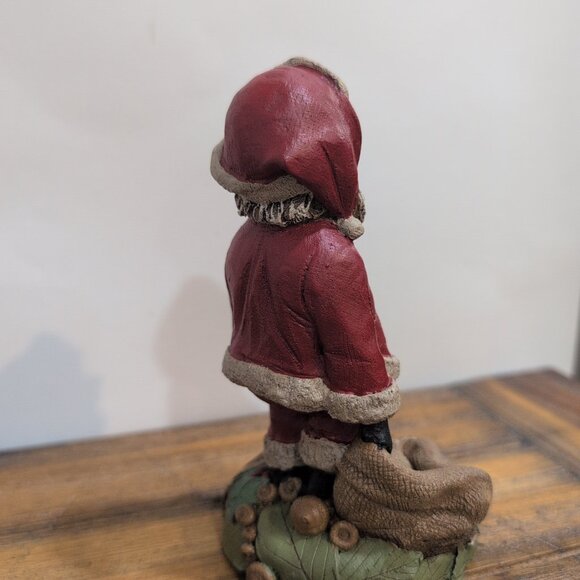 1995 Tom Clark "Santa's Home" Gnome Figure Retired Signed Cairns Studio - Picture 3 of 5